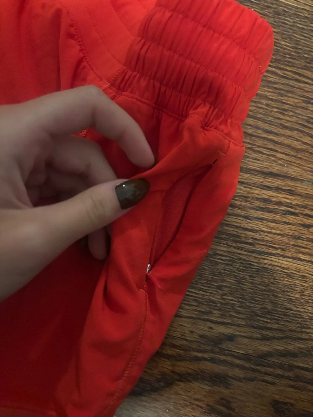 Lululemon Women's High Rise Red Athletic Running Shorts Size 4